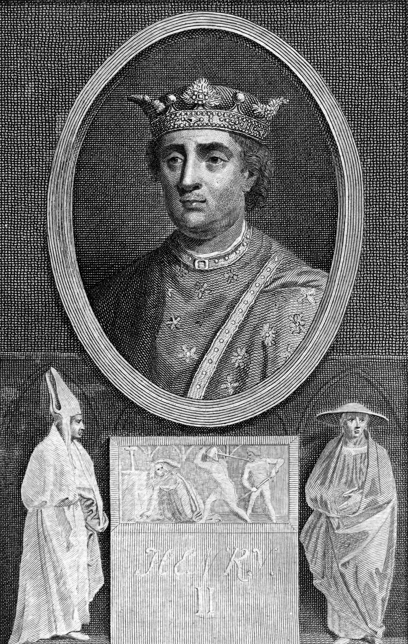 Henrik II, kung av England, 1788. av Charles Sherwin
