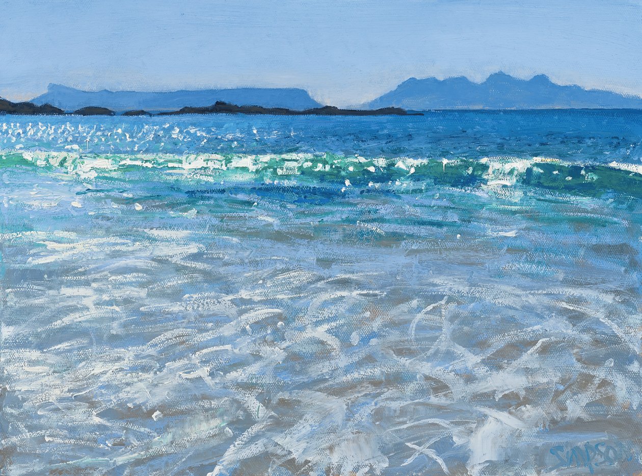 April Day, 2014 (olja på duk) av Charles Simpson