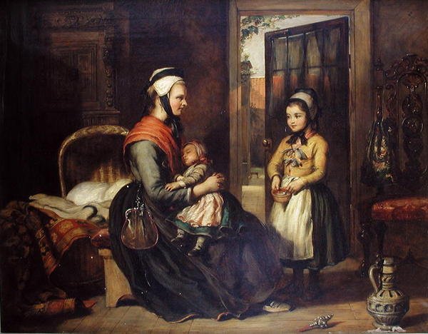 En holländsk familj av Charles Sims