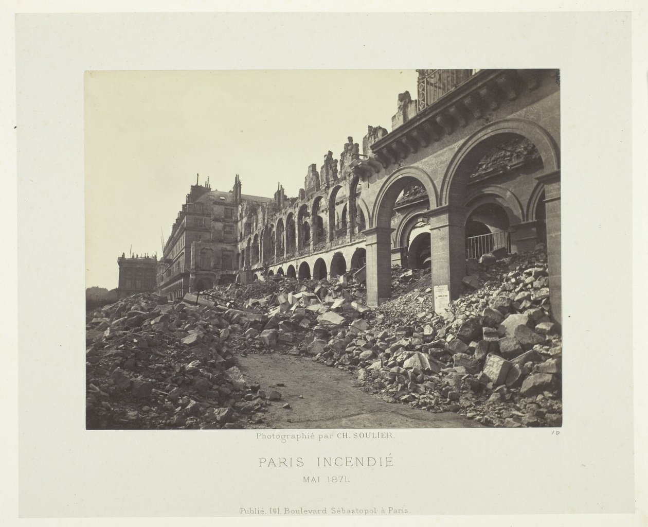 Paris Fire (finansministeriet) av Charles Soulier