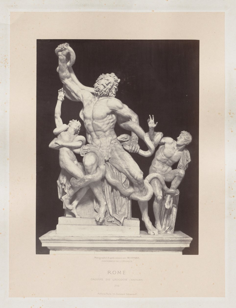 Rom: Laocoon Group (Vatikanen) av Charles Soulier
