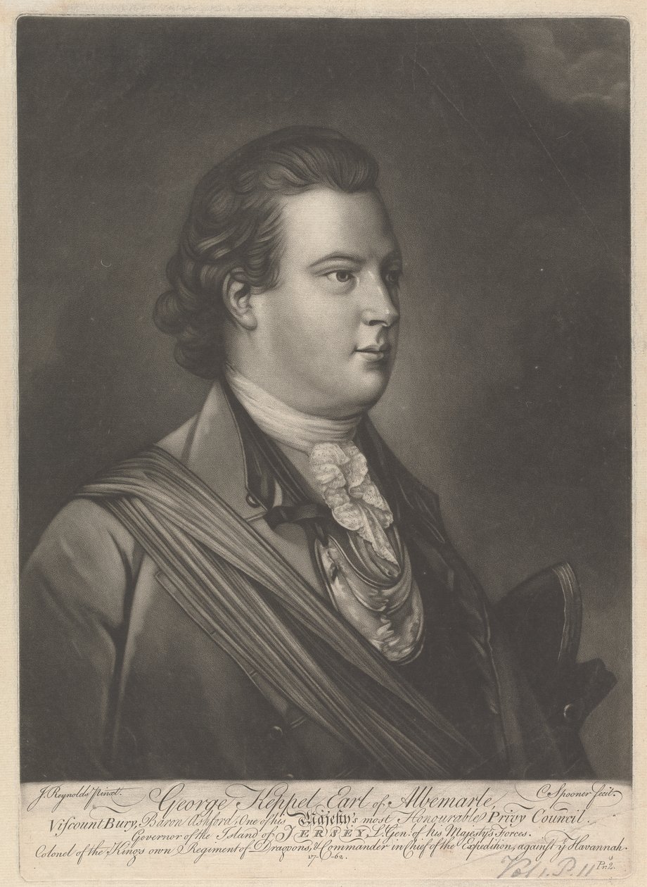 George Kepple, 3:e earl av Albemarle av Charles Spooner