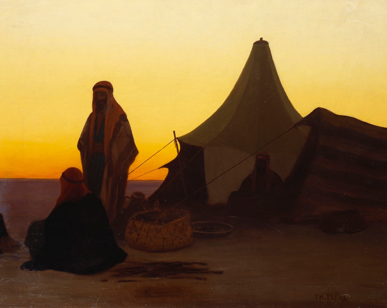Ett arabiskt läger av Charles Theodore Frere