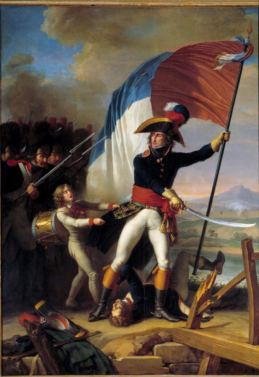 Generalen Pierre Augereau (1757-1816) ledde anfallet till attacken mot Pont d