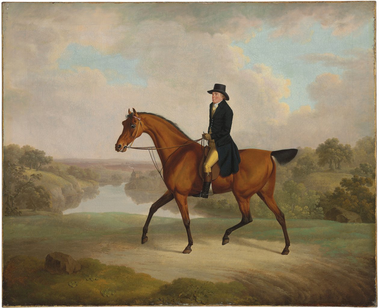 William Yates, Esq., från Springside, på sin favorit roadster av Charles Towne