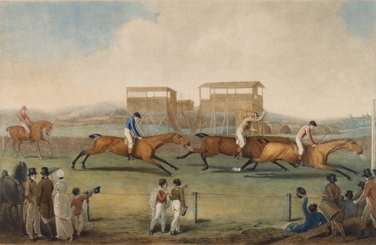 A Pair: Coming In, London, 20 januari 1803 (akvatint) av Charles Turner
