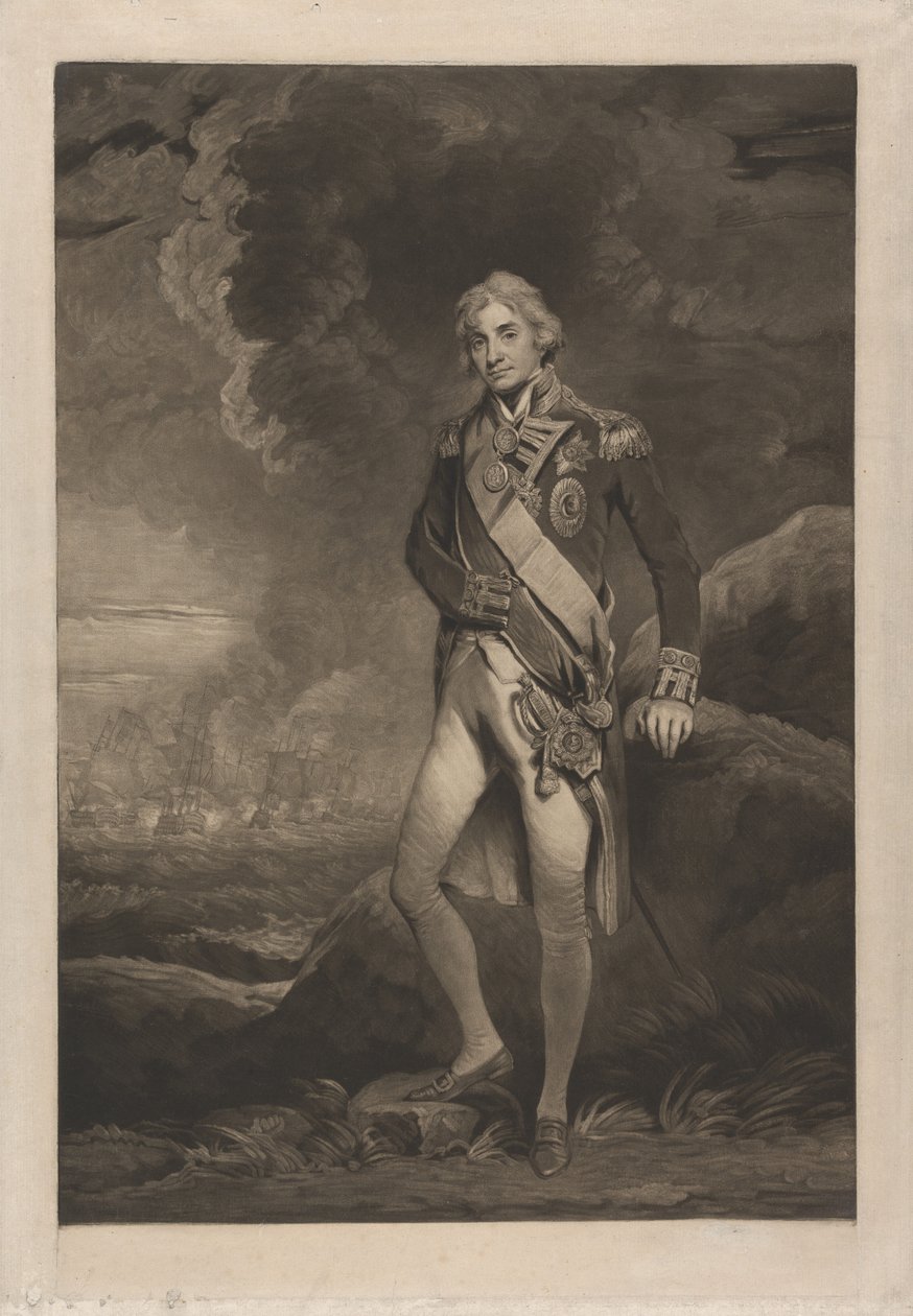 Amiral Lord Nelson av Charles Turner