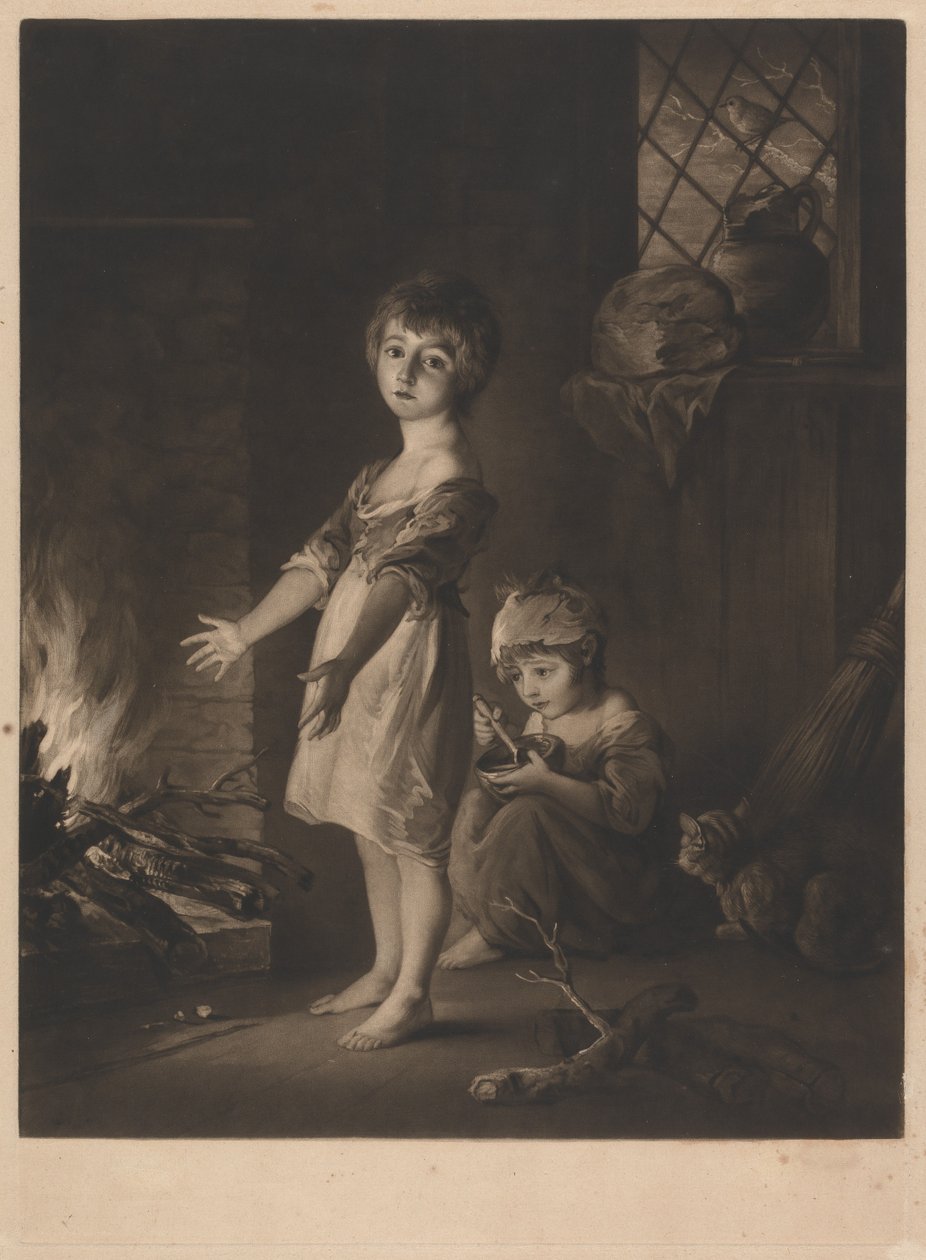 Interiören i en stuga av Charles Turner