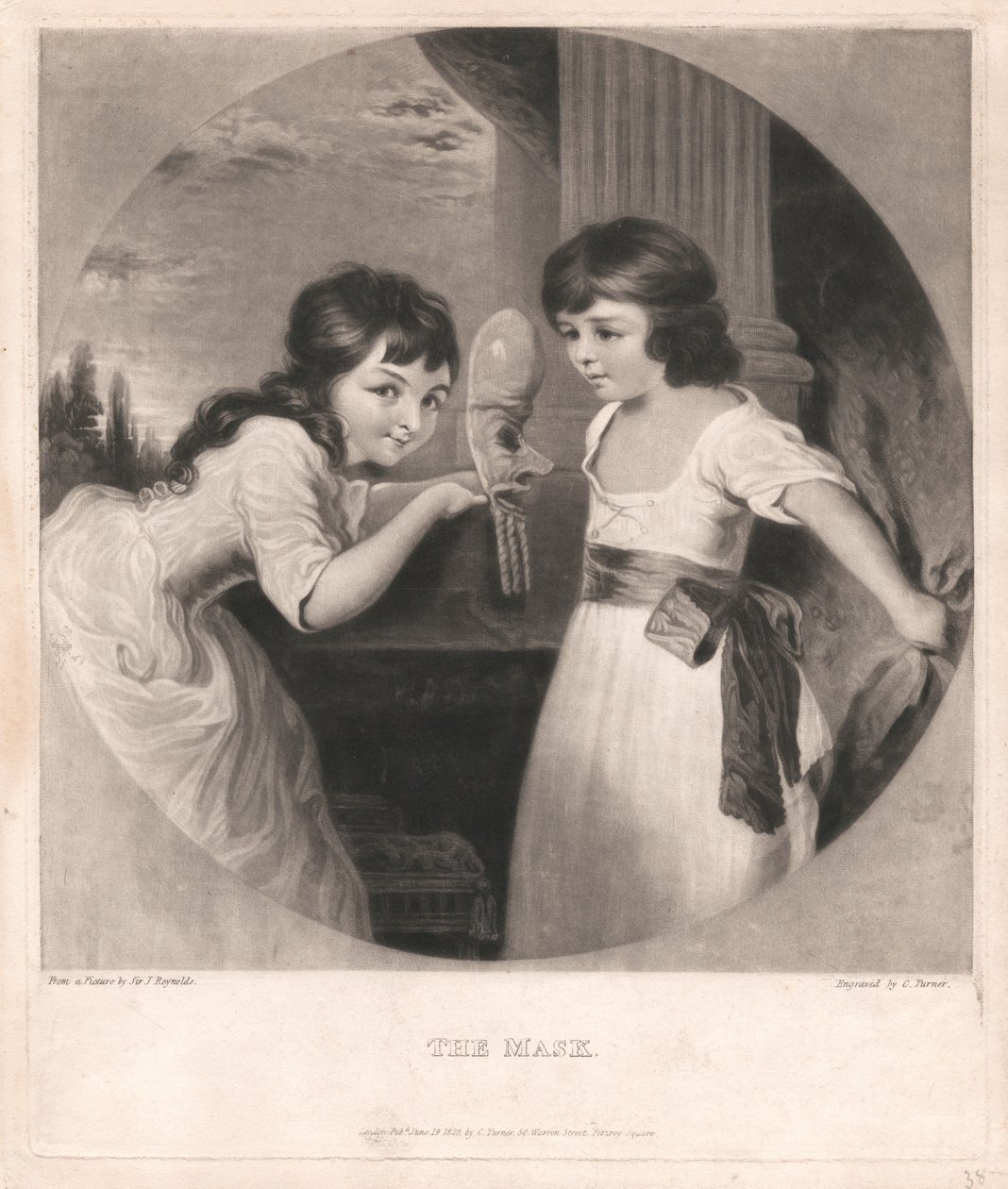 Damerna Charlotte och Anne Spencer: ”The Mask” av Charles Turner