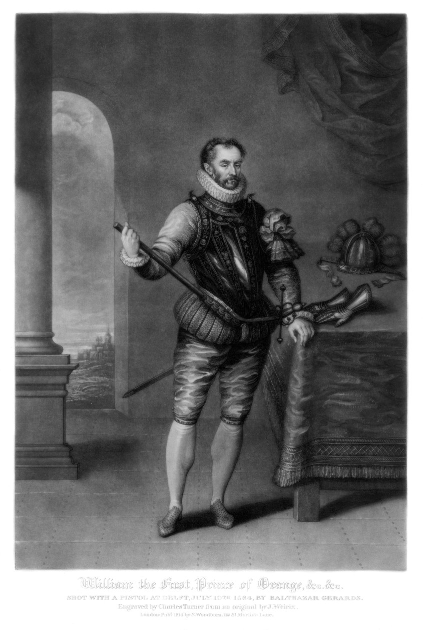 William I, Prins av Orange, 1816. av Charles Turner
