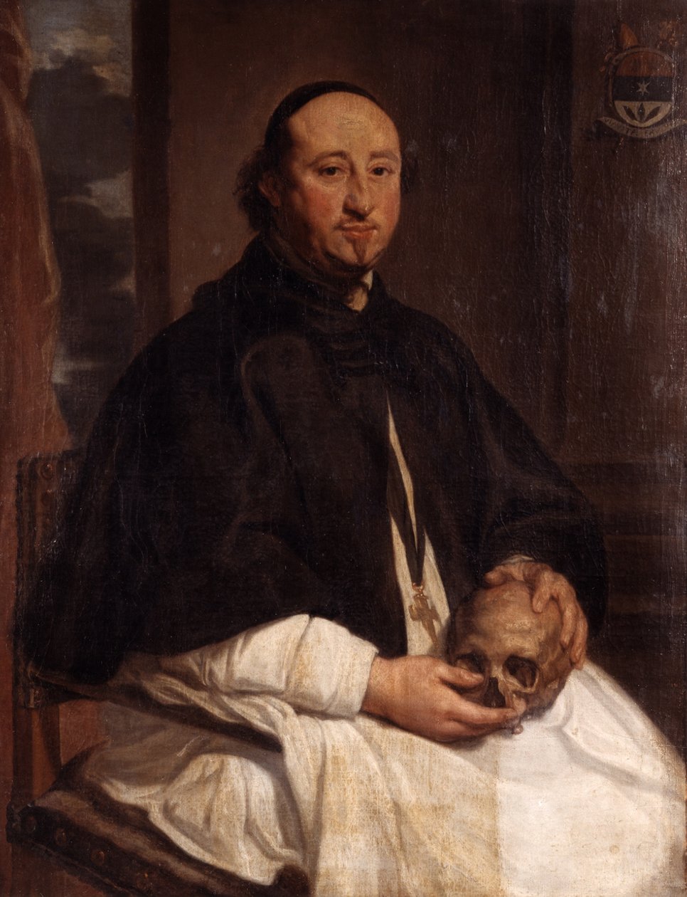 Porträtt av Jacques Neutre av Charles Wautier