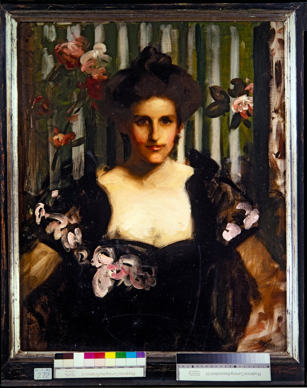 Porträtt av en dam (målning) av Charles Wellington Furse
