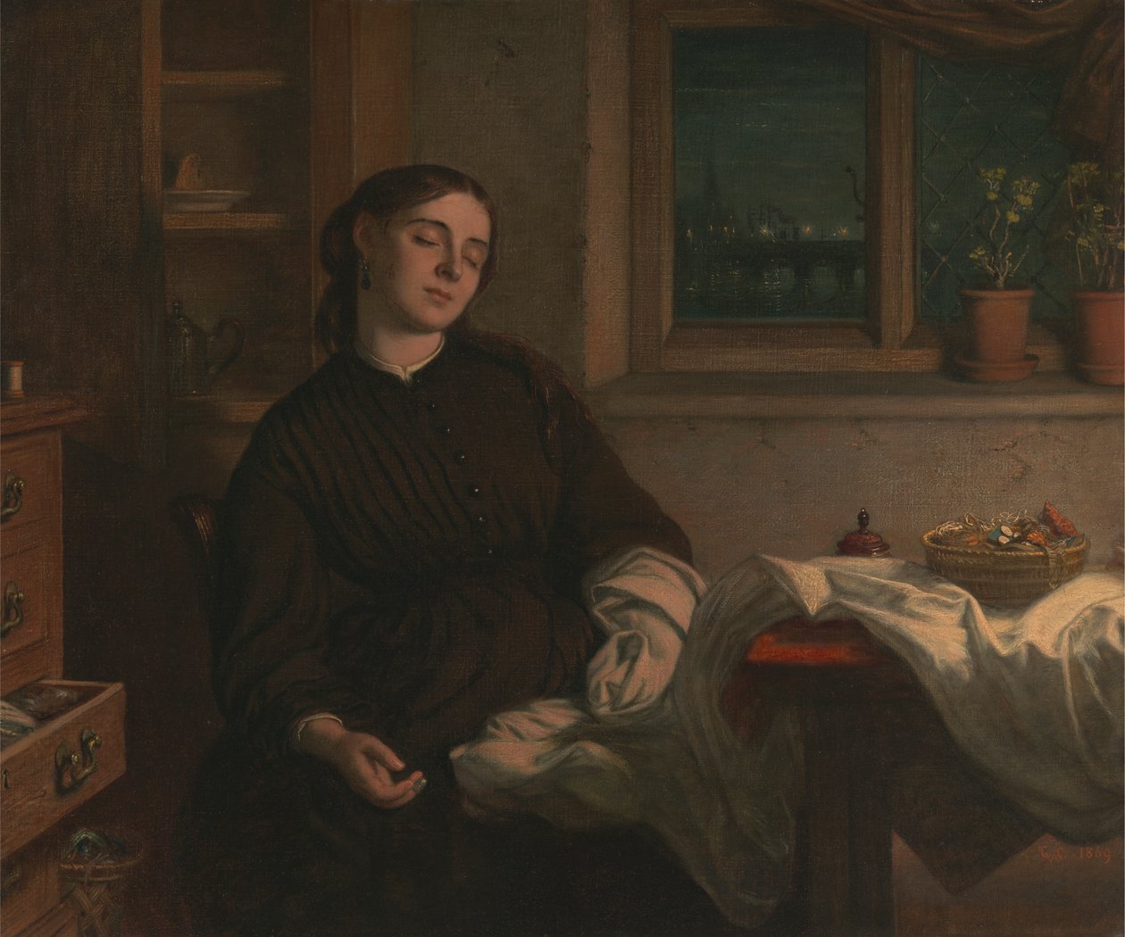 Hem drömmar av Charles West Cope