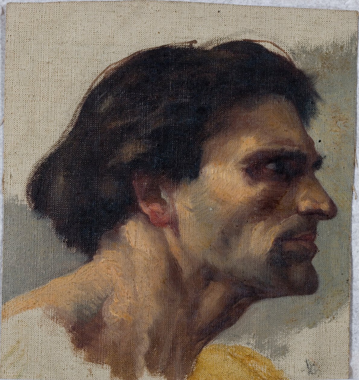 Studie av ett huvud av Charles William Mitchell