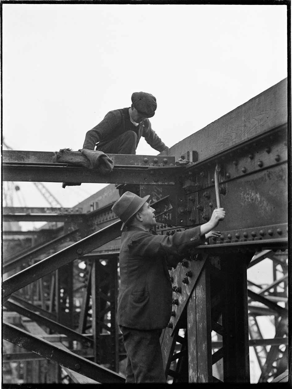 Rivning av Waterloo Bridge, Lambeth, Greater London Authority, 1936. av Charles William Prickett