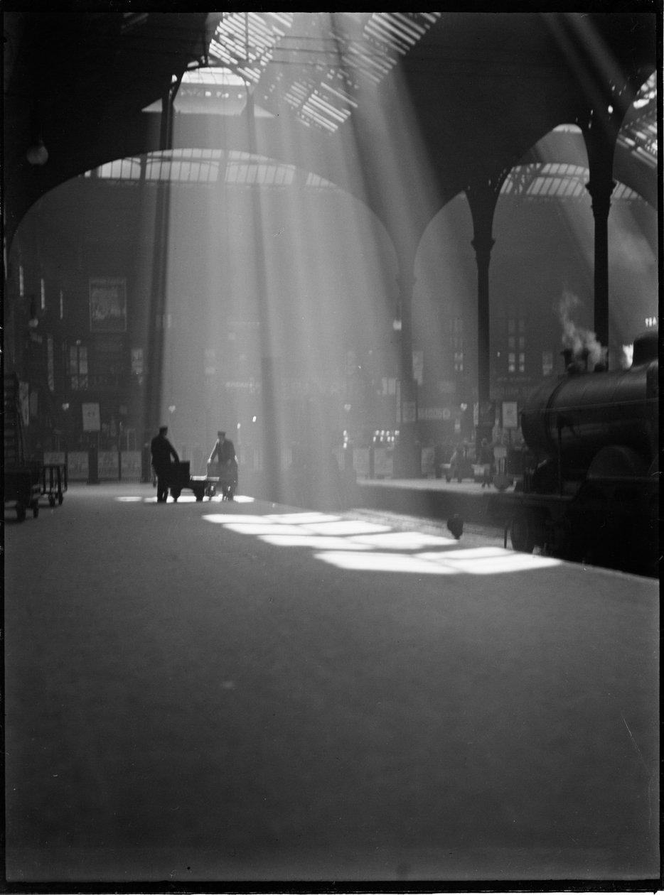 Liverpool Street Station, Liverpool Street, City of London, Greater London Authority, c1932. av Charles William Prickett