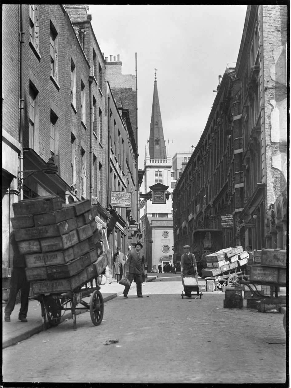 St Mary at Hill, City and County of the City of London, Greater London Authority, 1930-talet. av Charles William Prickett