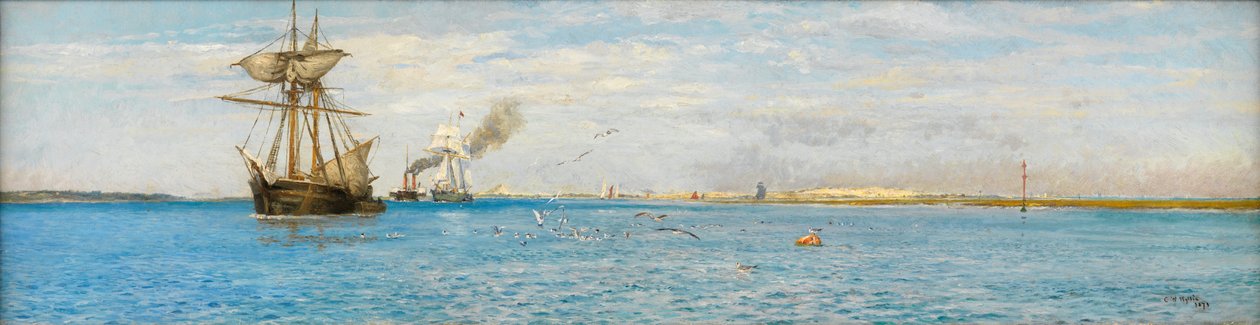 Southampton Water av Charles William Wyllie