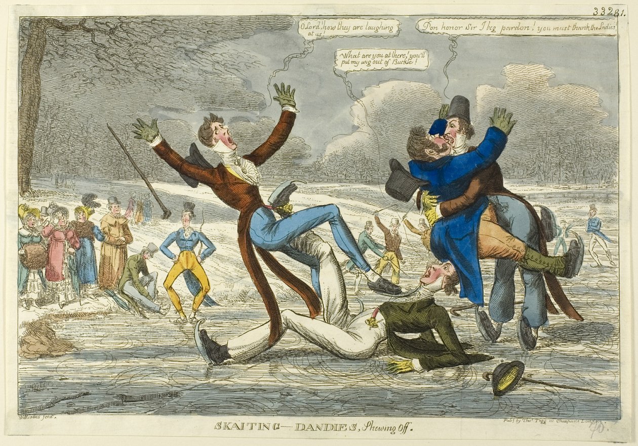 Skaiting Dandies, shewing off av Charles Williams