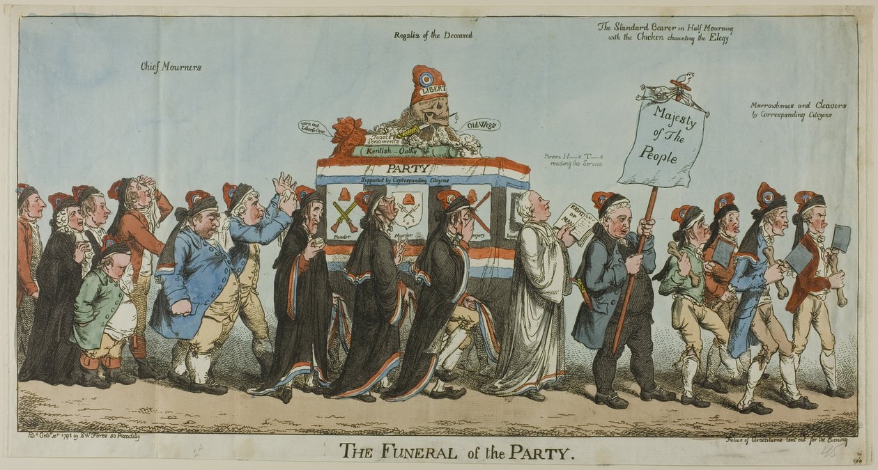 Partiets begravning av Charles Williams