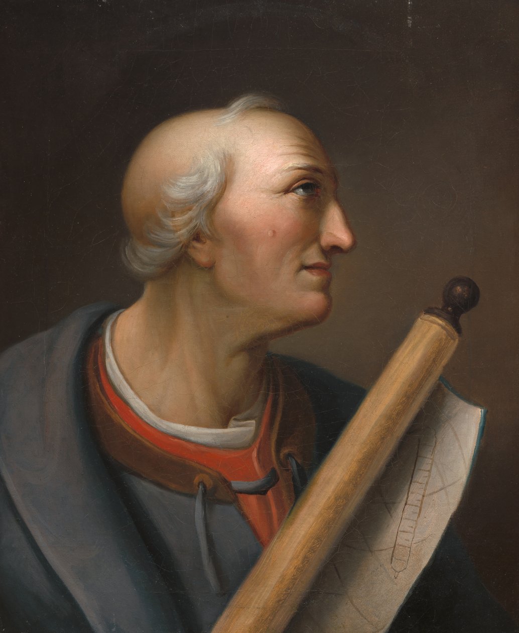 Amerigo Vespucci av Charles Willson Peale
