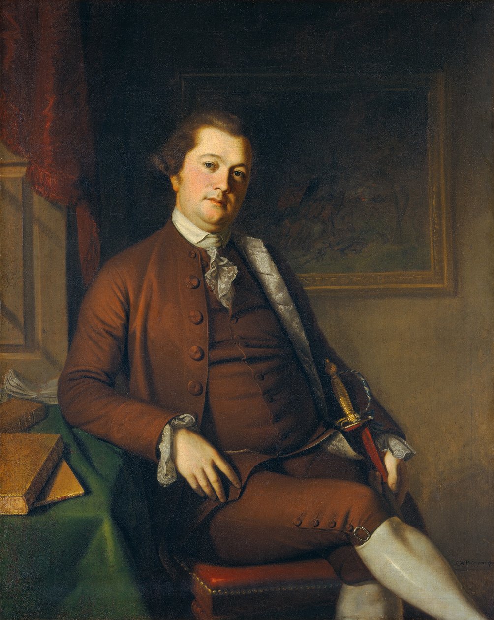 John Philip de Haas av Charles Willson Peale