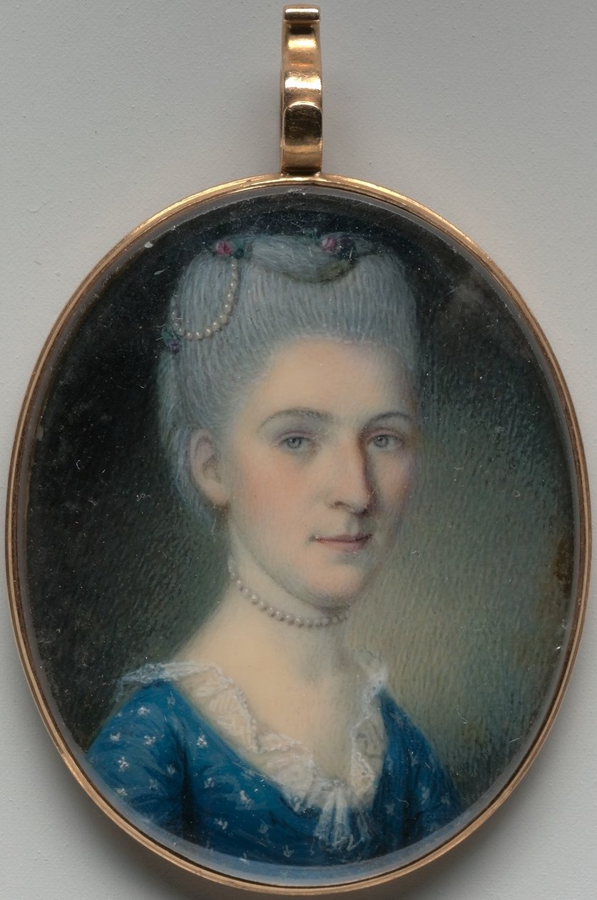 Fru Joseph Donaldson (Frances Johnston) av Charles Willson Peale