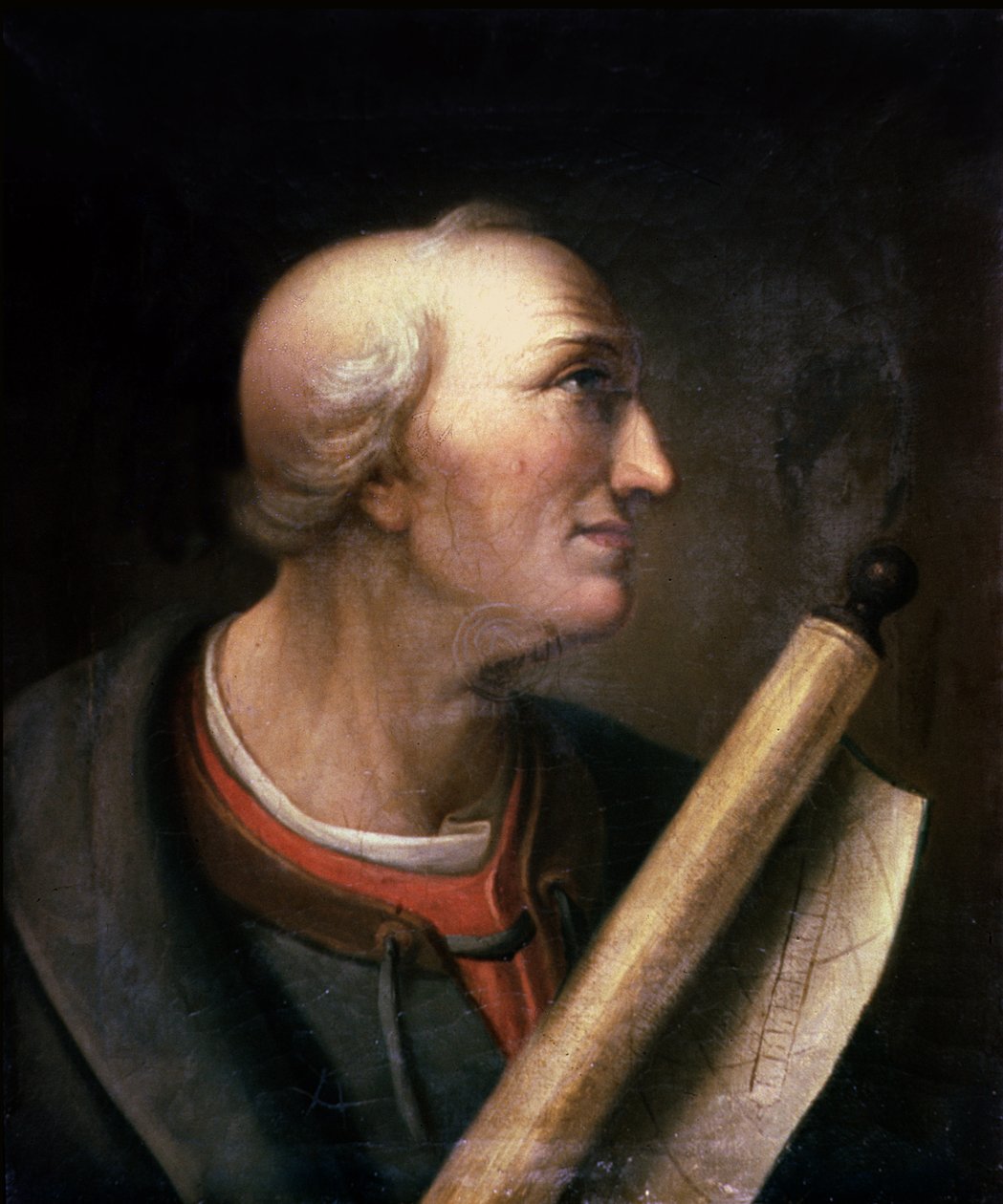 Porträtt av Amerigo Vespucci (1452-1512) 1816 av Charles Willson Peale