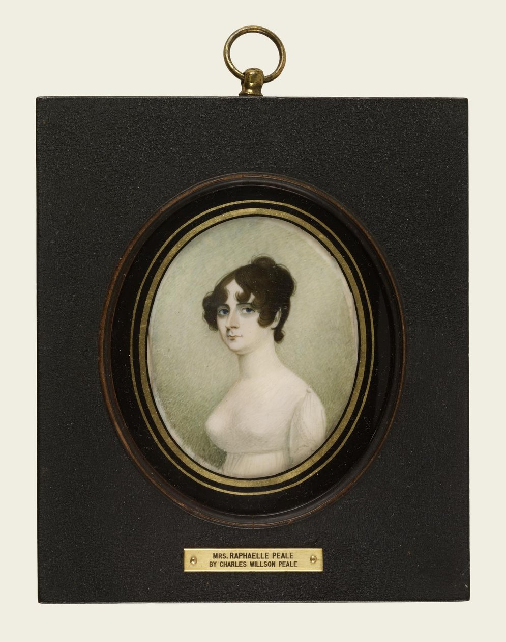 Porträtt av fru Raphaelle Peale (Margaret McGlathery Peale) () av Charles Willson Peale
