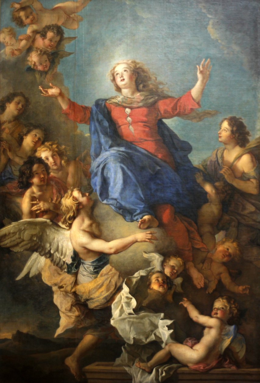 Marias antagande av Charles de la Fosse