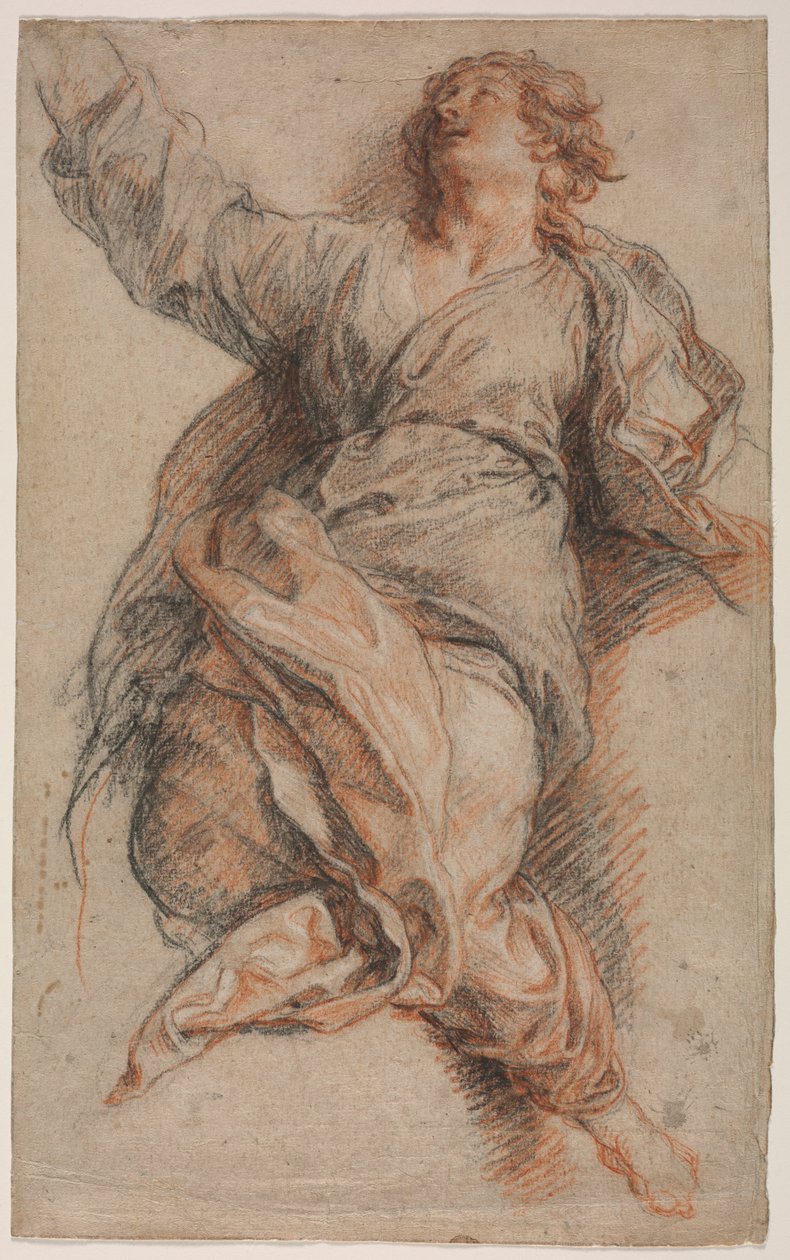 Johannes evangelisten, ca. 1700-1702. av Charles de la Fosse