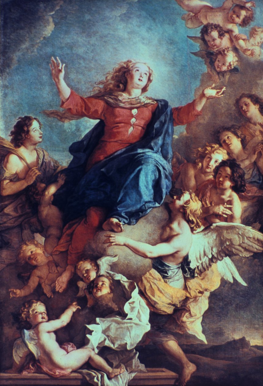 Jungfruns antagande, 1600-talets början av Charles de la Fosse