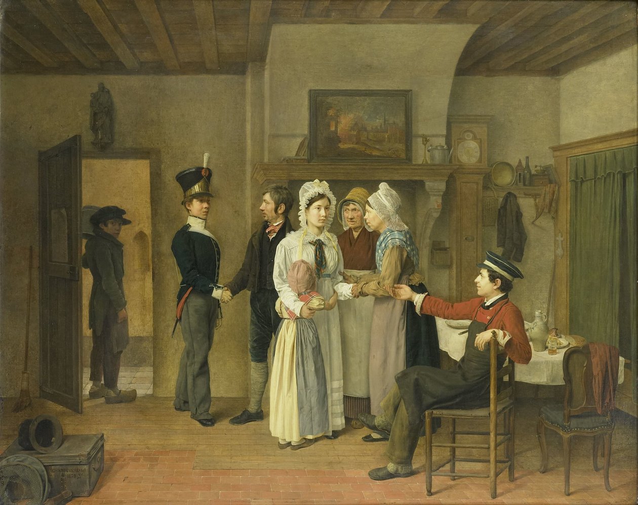 Soldatens farväl av Charles van Beveren