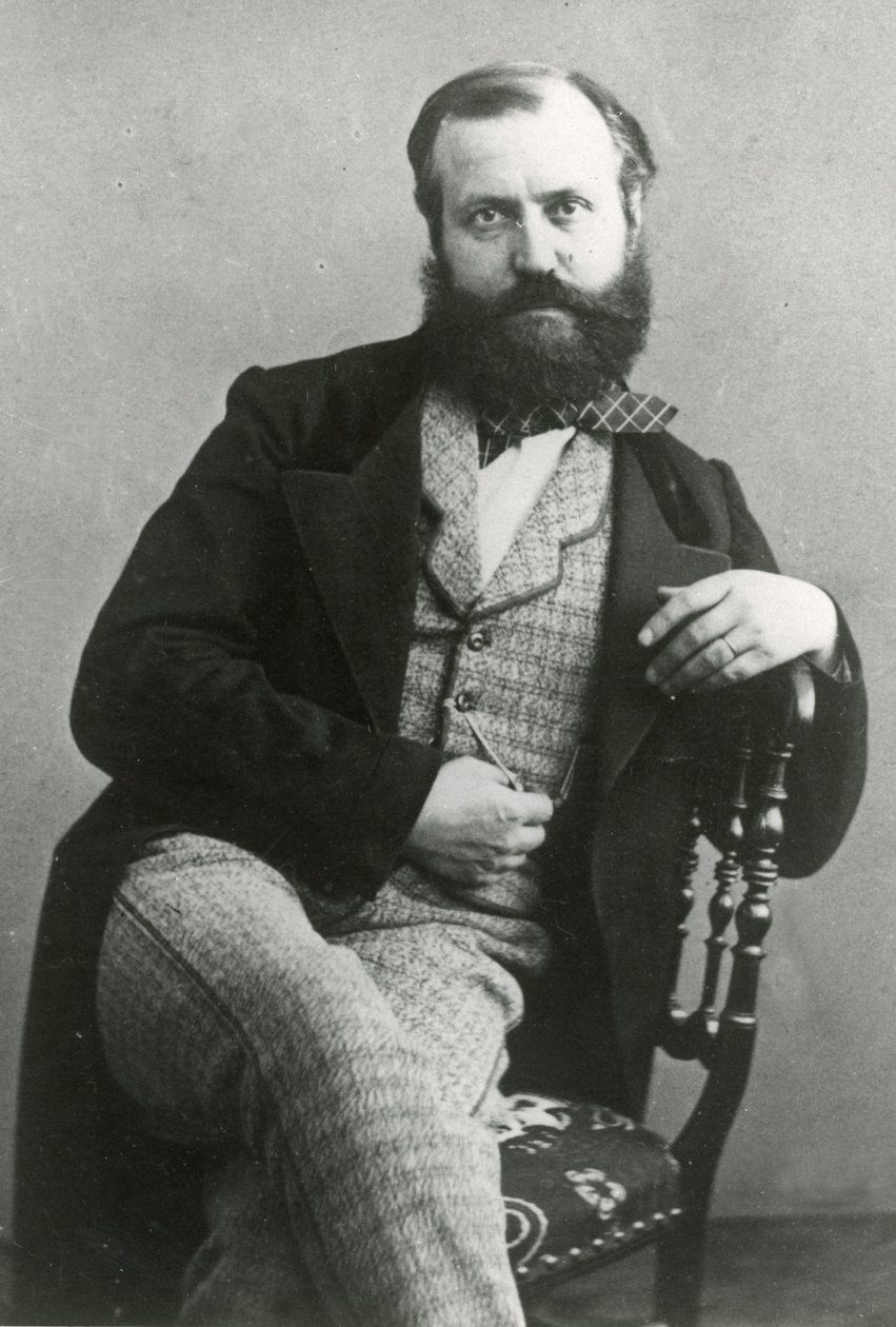 Charles Gounod (svartvitt foto) av Charlet & Jacotin