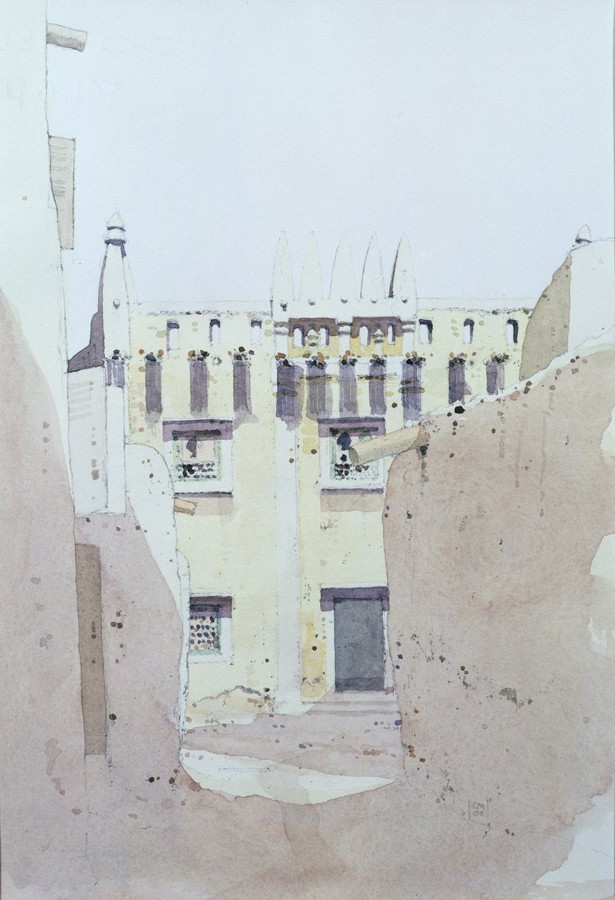 Djenne (Mali) Maison Tawate, 2000 av Charlie Millar