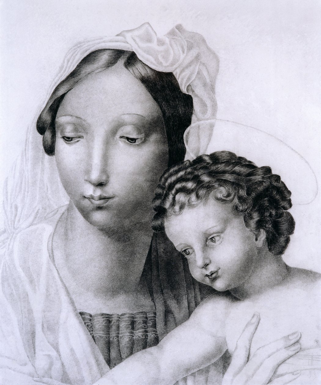 Madonna och barn av Charlotte Bronte