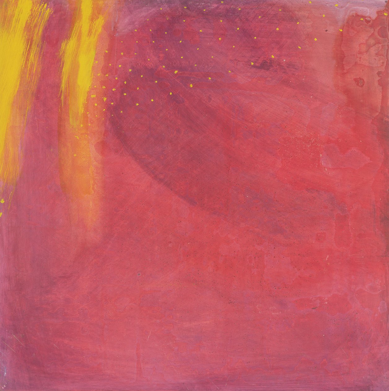 Purple Moon, 1997 (olja och glasyr på gessobräda) av Charlotte Johnstone