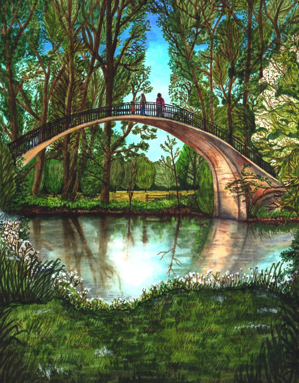 Spring in University Parks, 2021 av Charlotte Orr