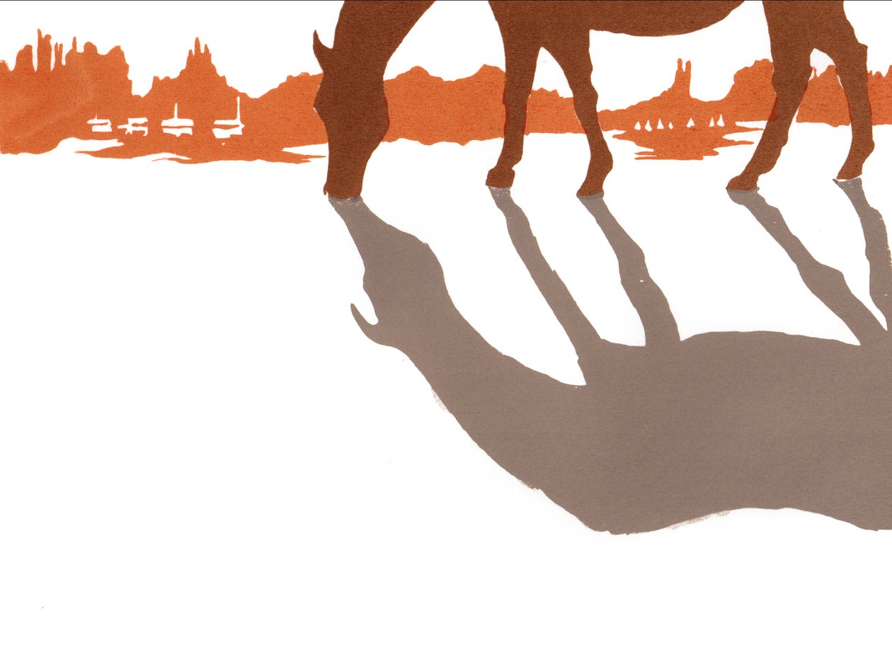 The American West, 2013 (skärmtryck) av Charlotte Orr