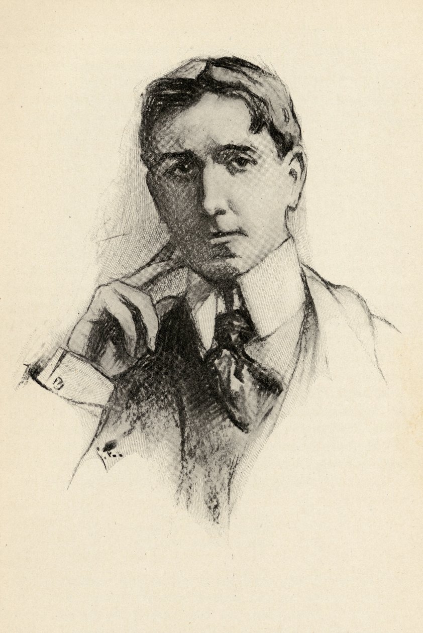 Ethelbert Nevin (1862-1901) illustration från "The Lure of Music" av Olin Downes, 1922 av Chase Emerson