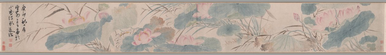 Blommande Lotus av Chen Chun