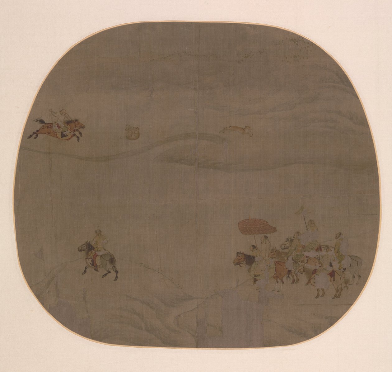 Höstjakten, ca. 1201-4. av Chen Juzhong