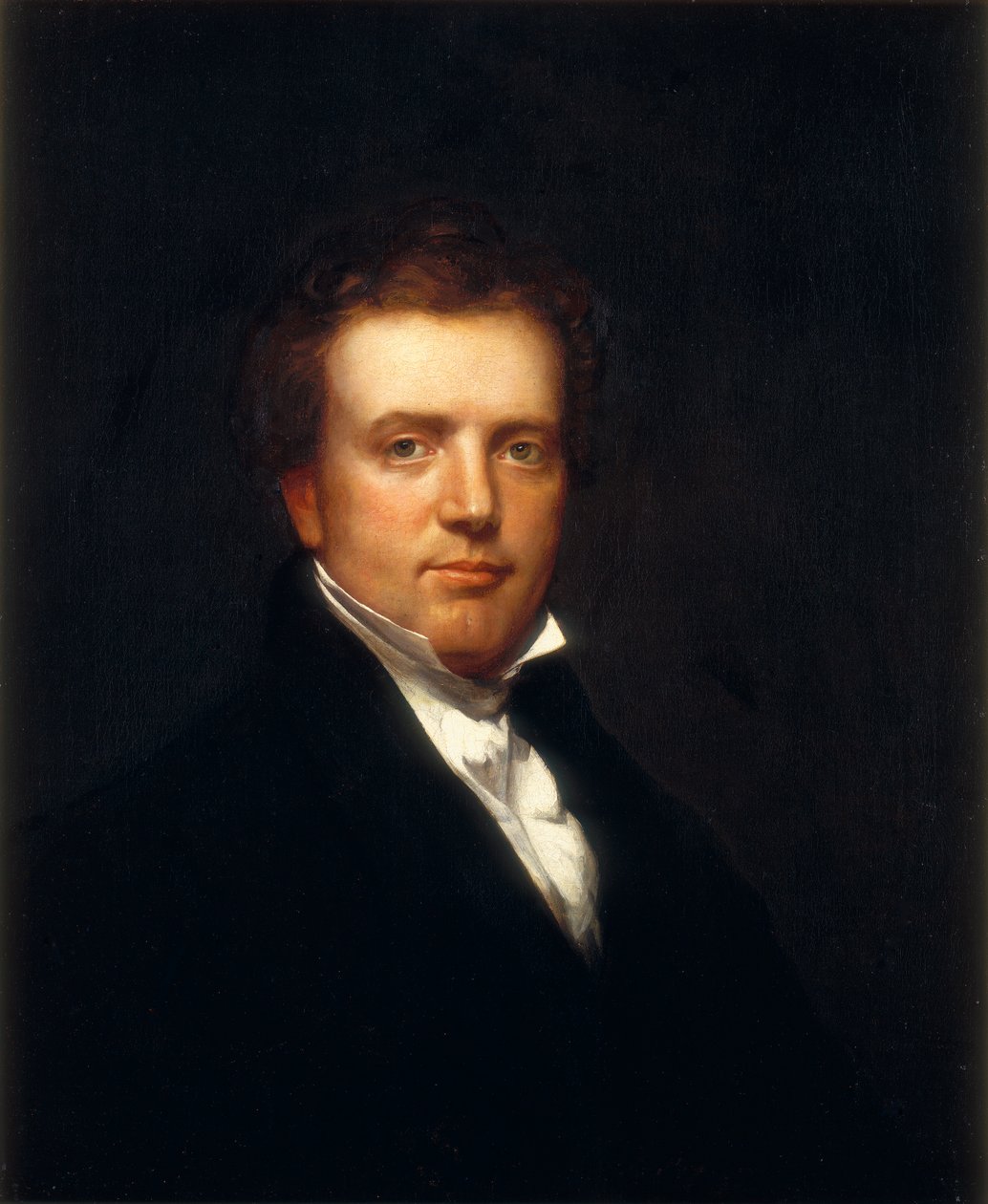 Självporträtt, ca 1825 av Chester Harding