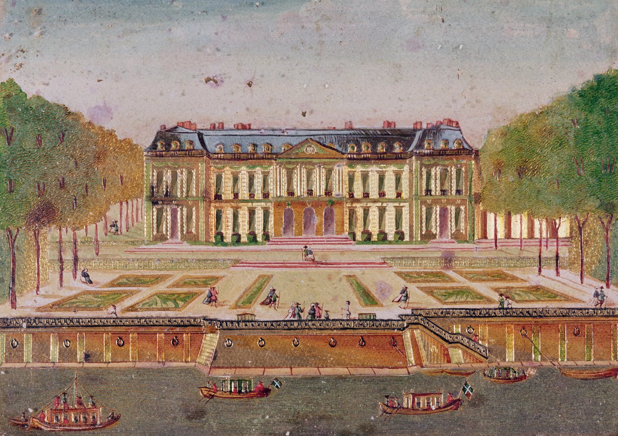 Chateau de Choisy, parksidan av Chevalier