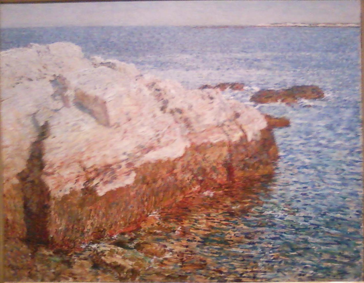 Cliff Rock--Appledore  av Childe Hassam