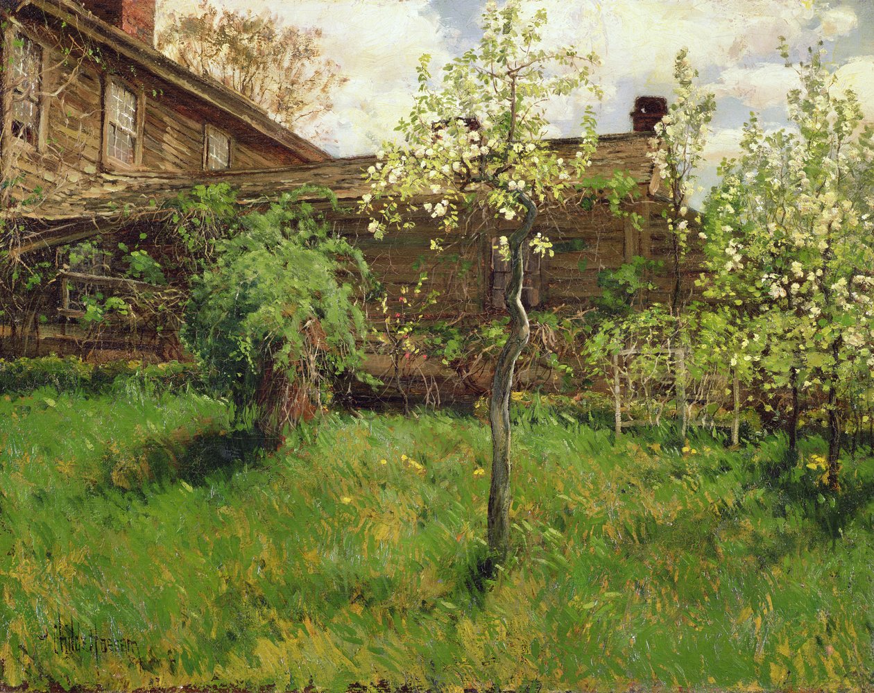 Gamla huset, Dorchester av Childe Frederick Hassam