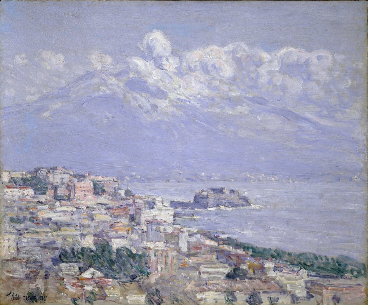 Vesuvius av Childe Frederick Hassam