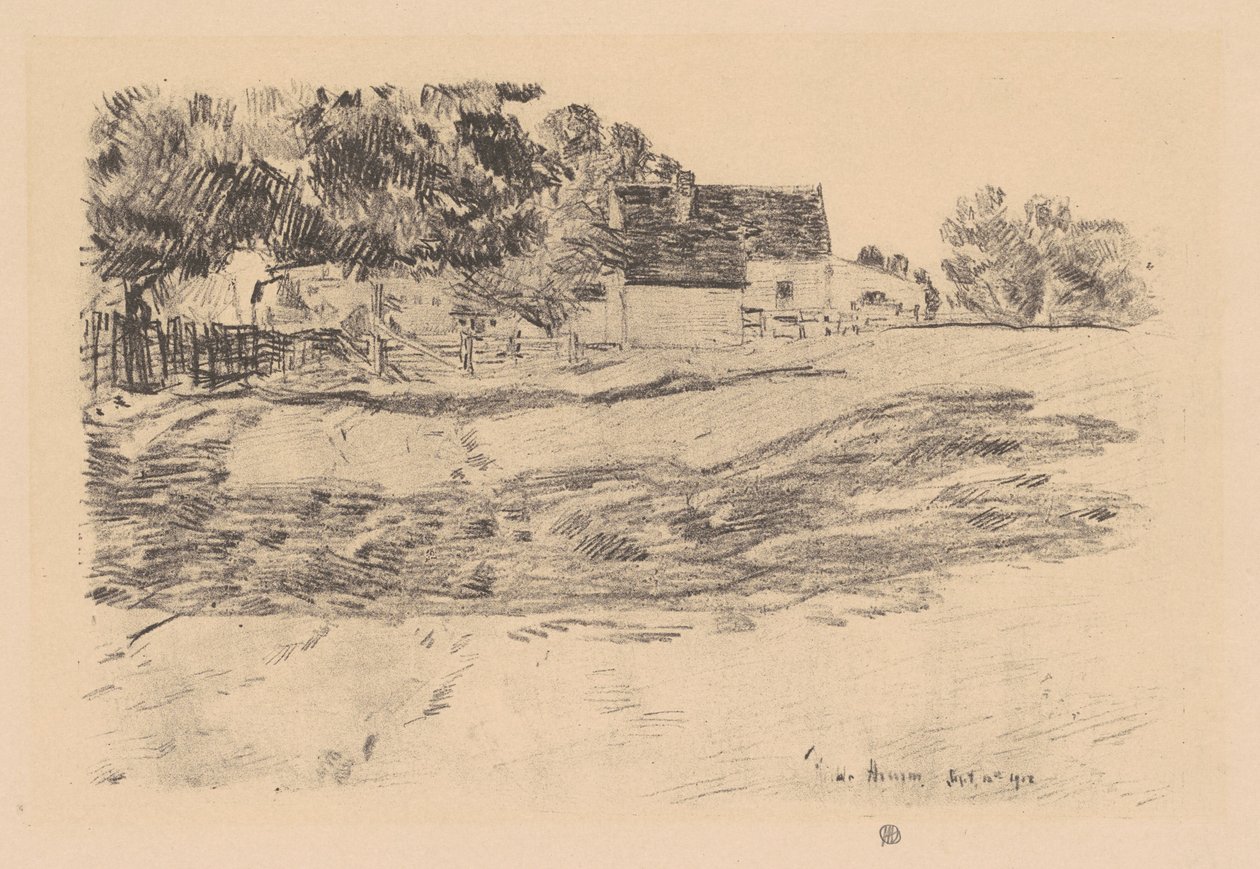 Eftermiddagsskuggor av Childe Hassam