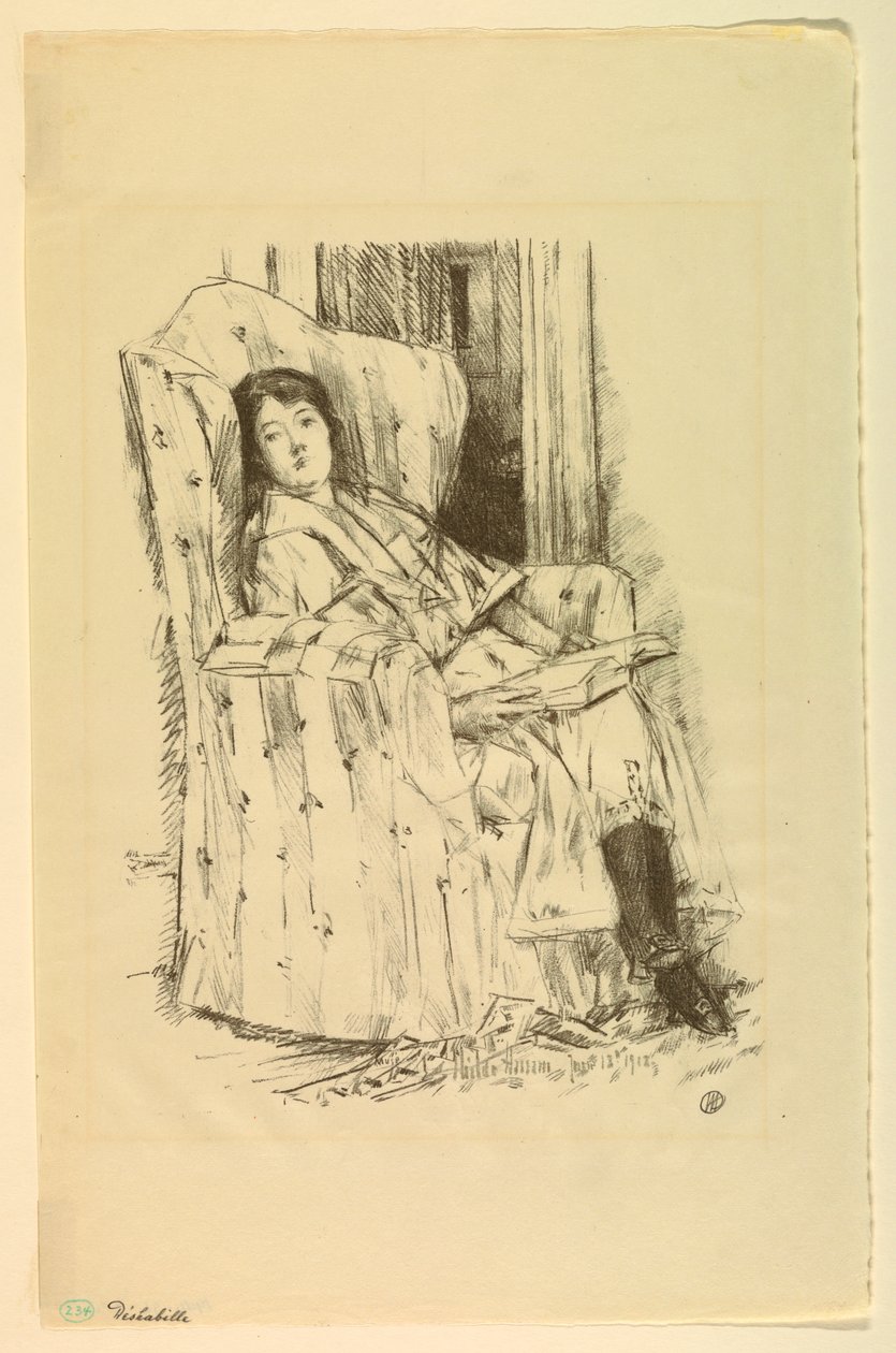 Avklädd av Childe Hassam