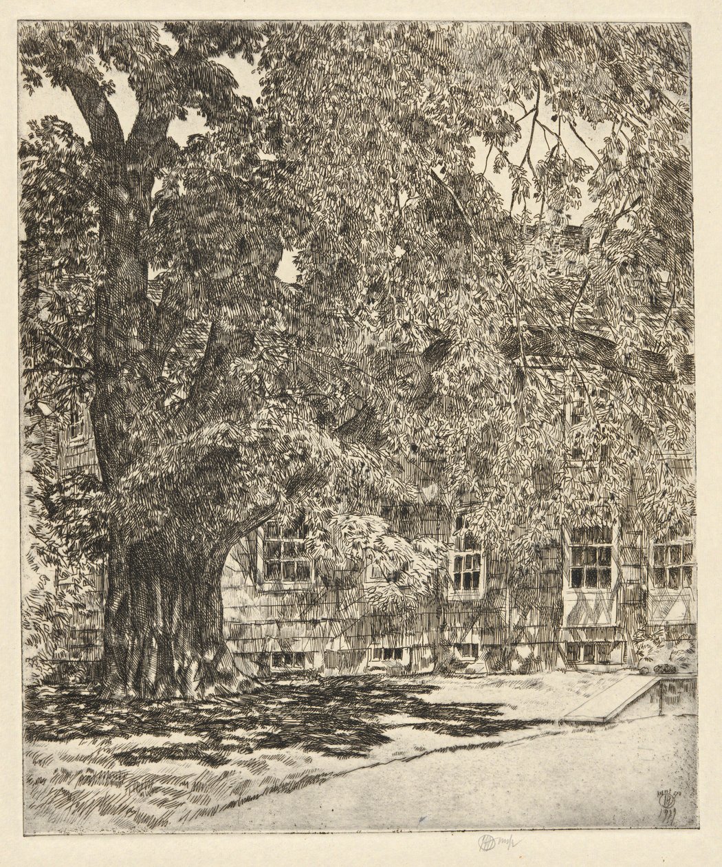 Jättealm, 1929 av Childe Hassam